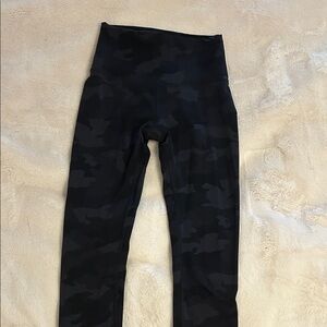 Lululemon black camo leggings